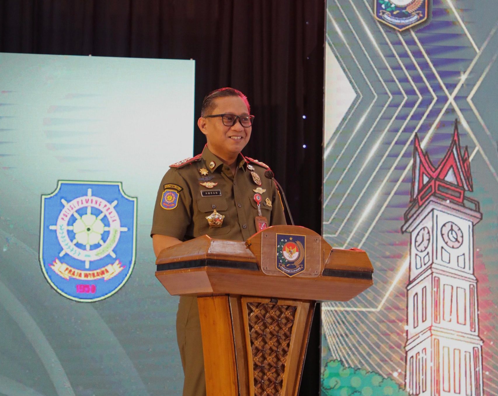 Pentingnya Sinergi Satpol PP & Satlinmas Disorot dalam Rakornas di Padang