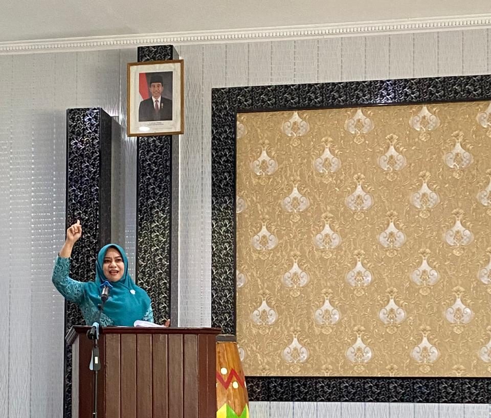 Pentingnya Gizi Seimbang TP PKK Kep. Babel Berikan Edukasi Gizi kepada Kader Pengelola PMT