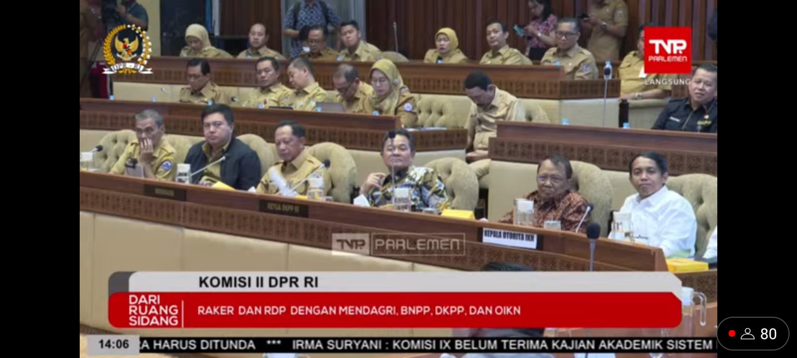 Mendagri Ungkap Pencapaian Ditjen Bina Adwil di DPR