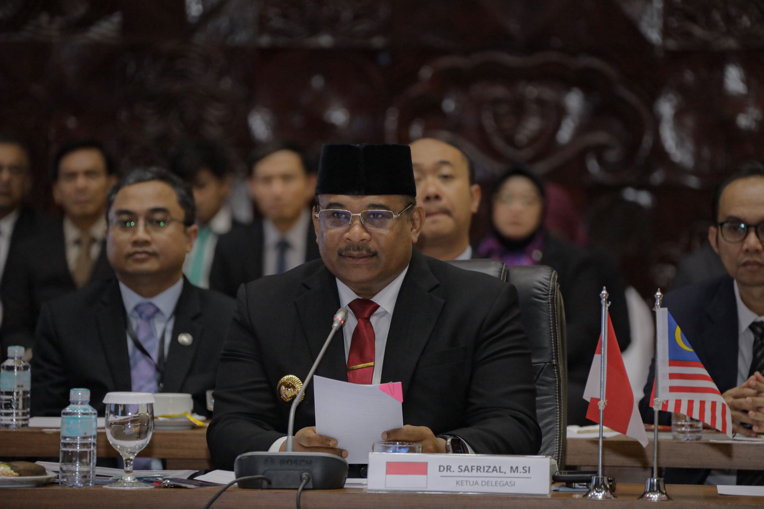 Pimpin Sidang ke-39, Safrizal Tegaskan Kemajuan Kerja Sama Sosio-Ekonomi Indonesia-Malaysia