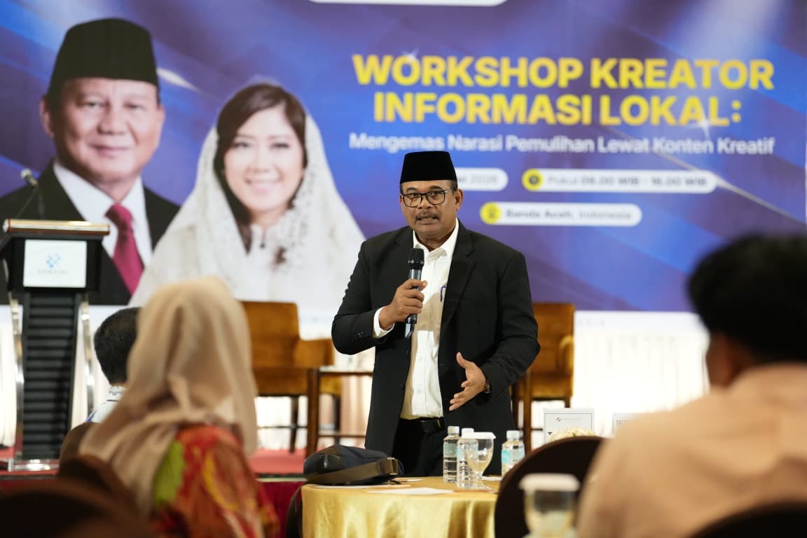 Kepala Posko Wilayah PRR Sampaikan Pentingnya Penyampaian Informasi Akurat Pemulihan Pascabencana di Aceh
