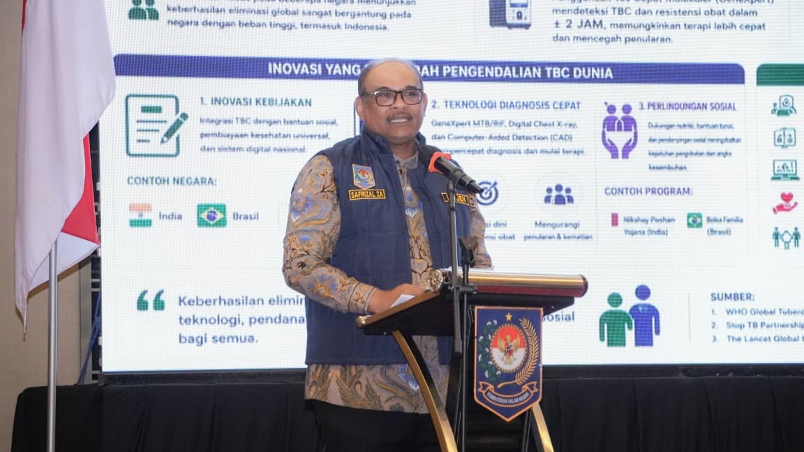 Safrizal ZA: Kolaborasi Lintas Sektor Jadi Fondasi Eliminasi TBC di Indonesia