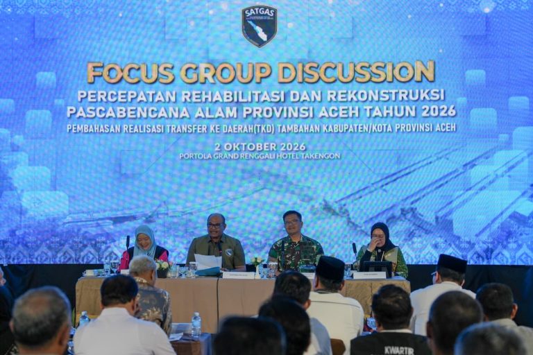 Evaluasi TKD di Takengon, Safrizal Dorong Percepat Realisasi hingga 50 Persen di Akhir Oktober