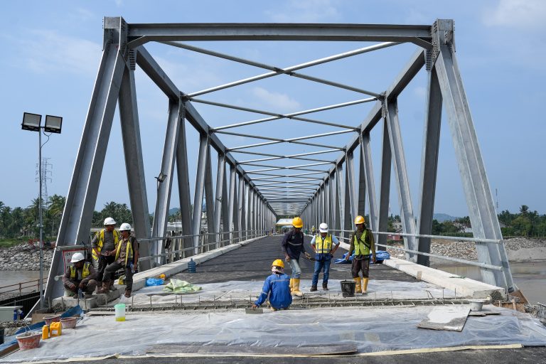 Hari Ini Jembatan Teupin Mane Dibuka untuk Fungsional Jalan